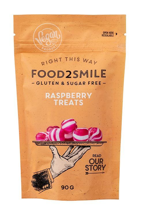 Food2smile Raspberry Treats Suikervrij Glutenvrij Lactosevrij