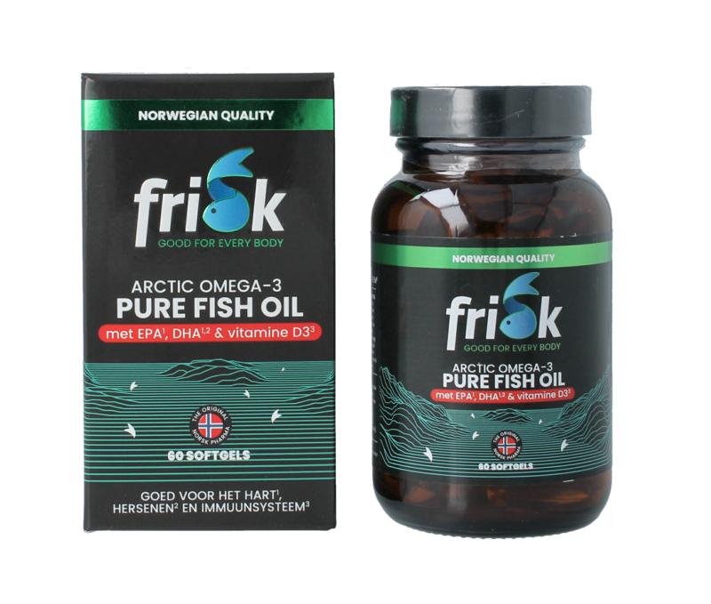 Frisk Omega 3 Pure Visolie – Dha & Epa