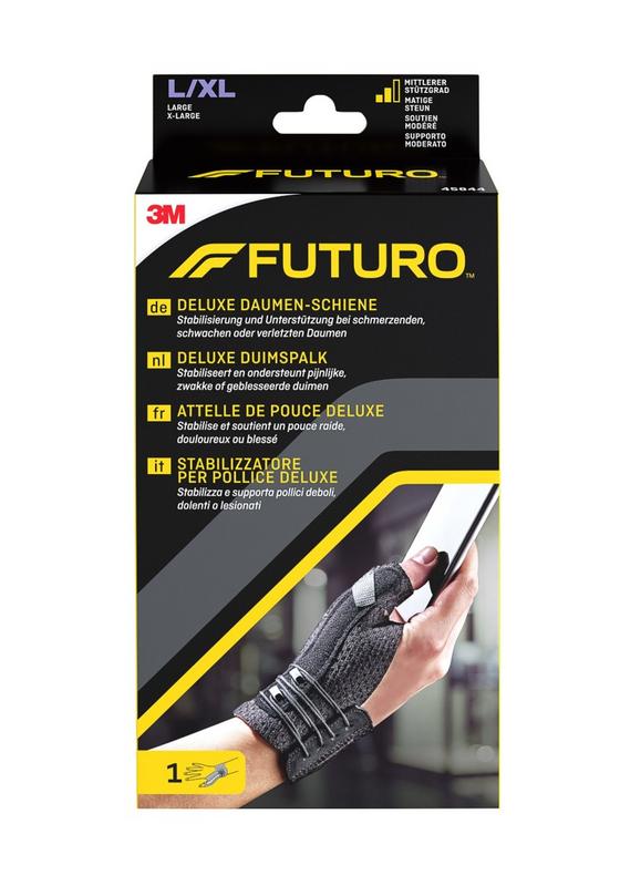 Futuro Deluxe Duimspalk Maat Lxl Zwart