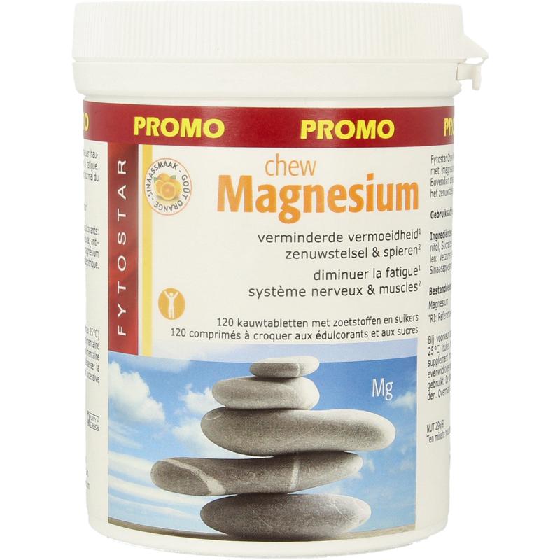 Fytostar Magnesium Chew Kauwtabletten