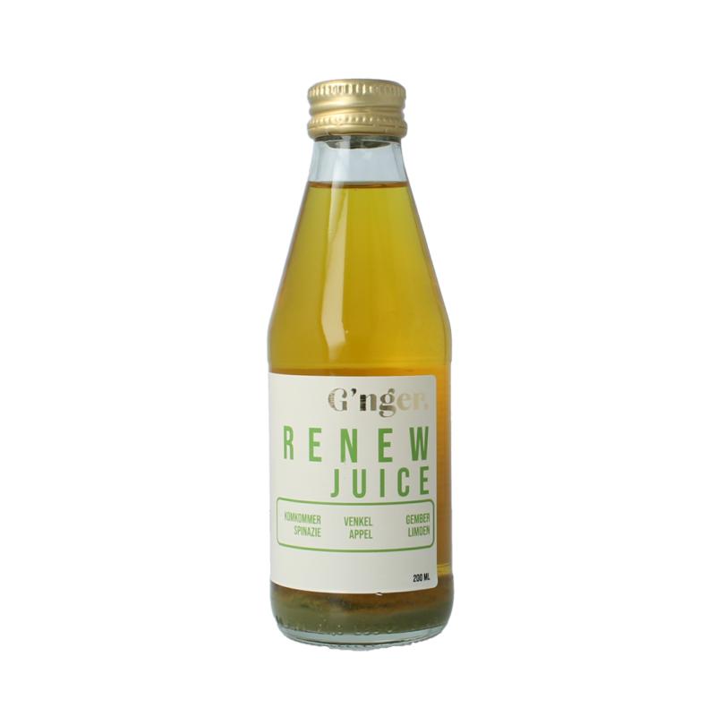 G'nger Renew Groentesap Met 61% Groenten