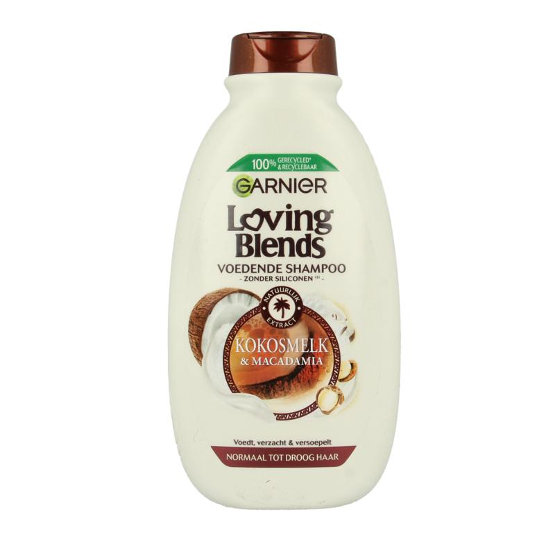 Garnier Loving Blends Shampoo Kokosmelk & Macadamia