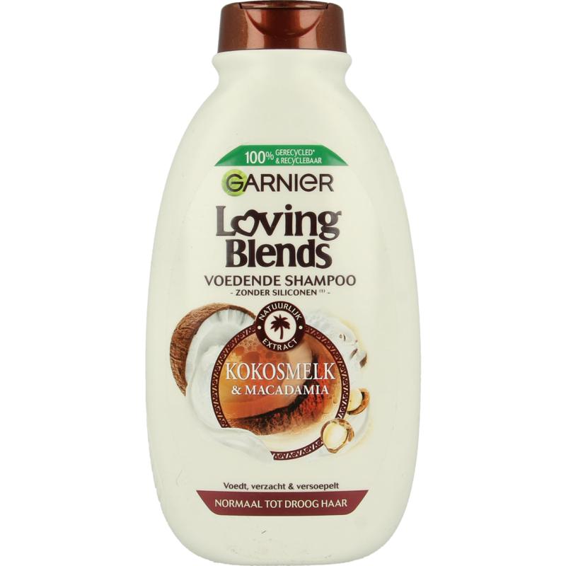 Garnier Loving Blends Shampoo Kokosmelk & Macadamia