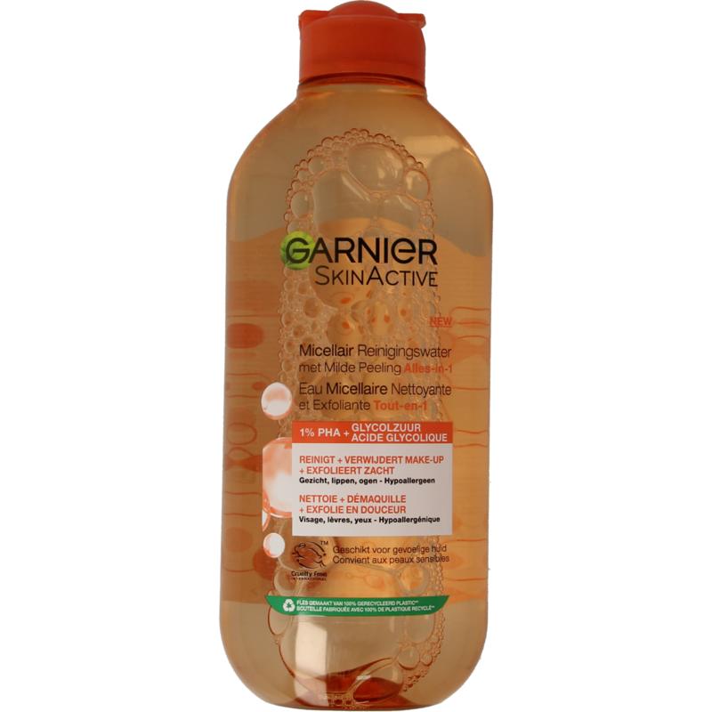 Garnier Skinactive Micellair Reinigingswater Milde Peeling