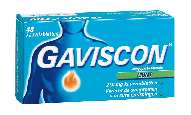 Gaviscon Pepermunt 250