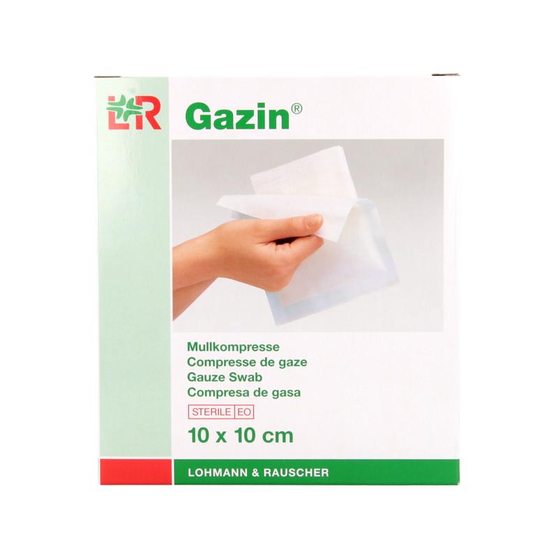 Gazin Gaaskompres 10 X 10 Steriel 5 X 2
