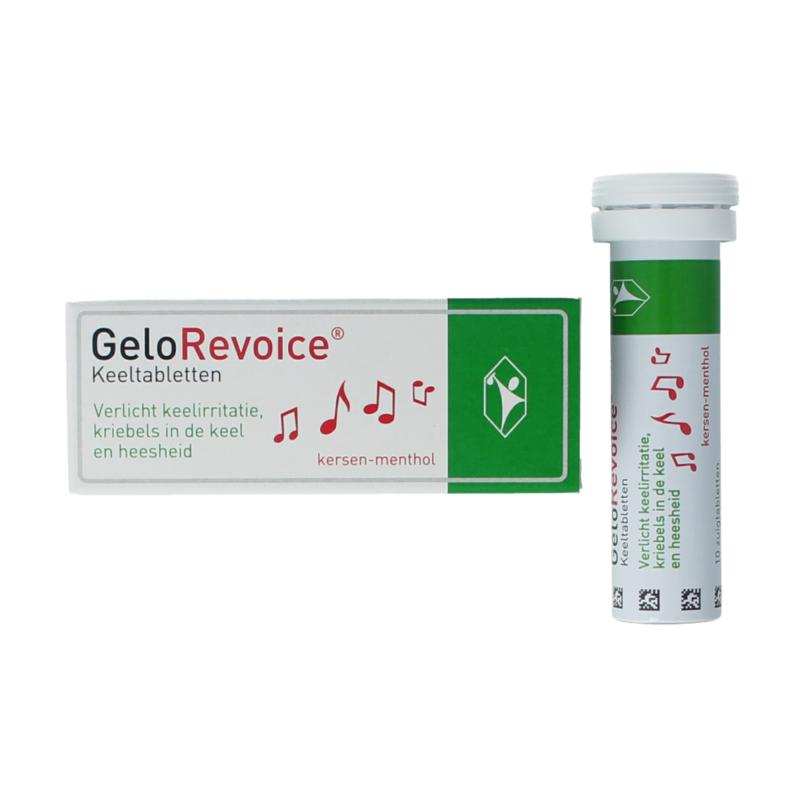 Gelorevoice Keeltabletten Kersen - Menthol