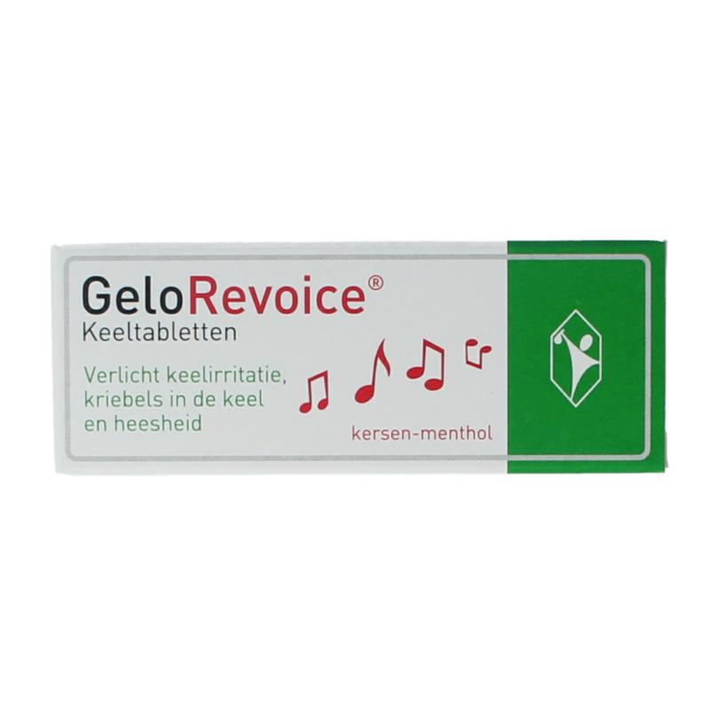 Gelorevoice Keeltabletten Kersen - Menthol