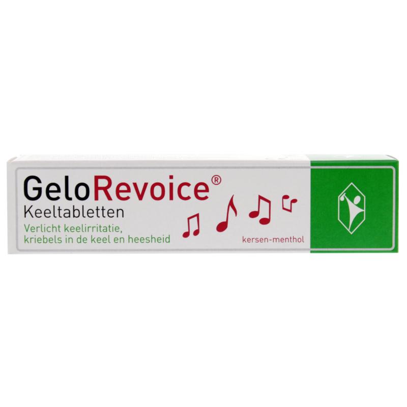Gelorevoice Keeltabletten Kersen - Menthol