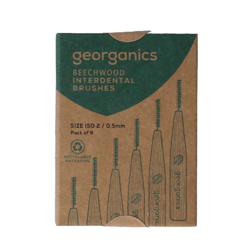 Georganics Interdental Brush Iso-2 Beechwood