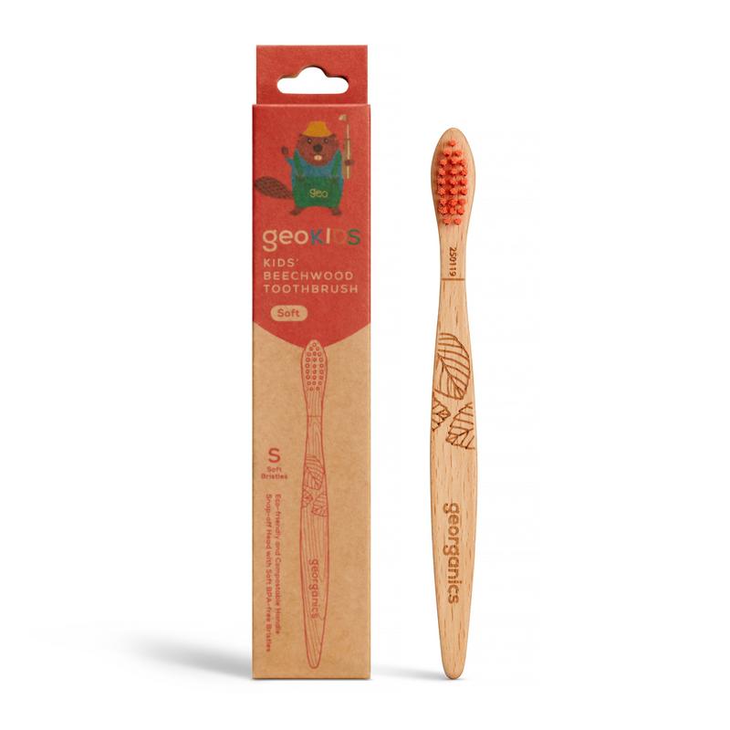 Georganics Toothbrush Kids Beechwood