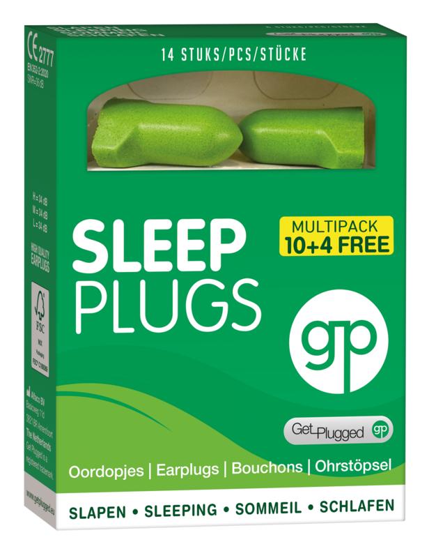 Get Plugged Sleep Plugs Oordopjes