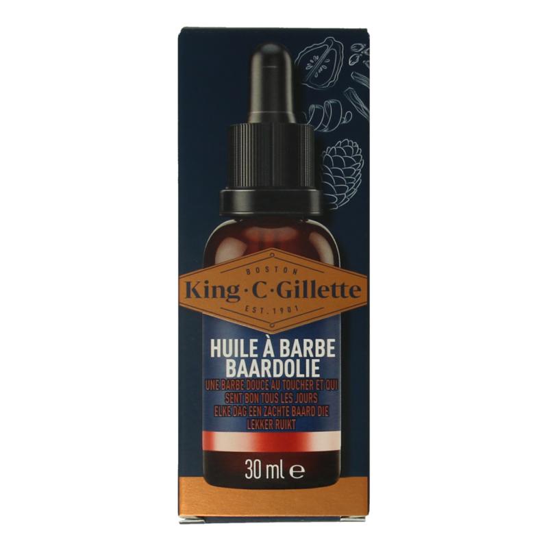 Gillette King C Beard Oil