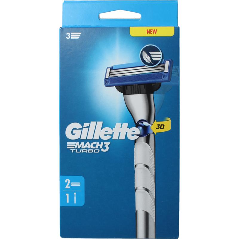 Gillette Mach 3 Turbo Scheersysteem 2 Up