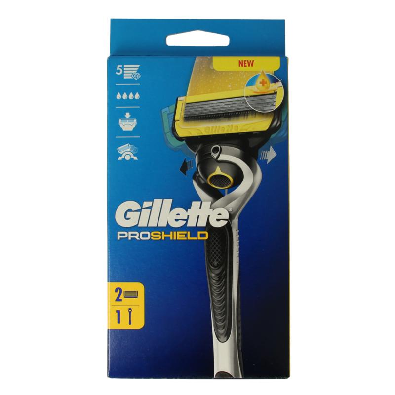 Gillette Proshield Yellow Razor