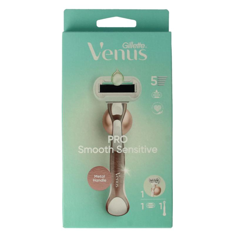 Gillette Venus Deluxe Smooth Sensitive Rosegold Razor