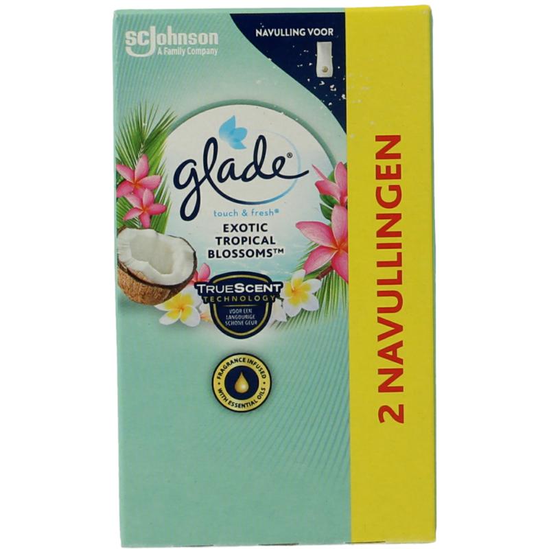 Glade Touch & Fresh Navul Duo Exotic Tropical Blossoms