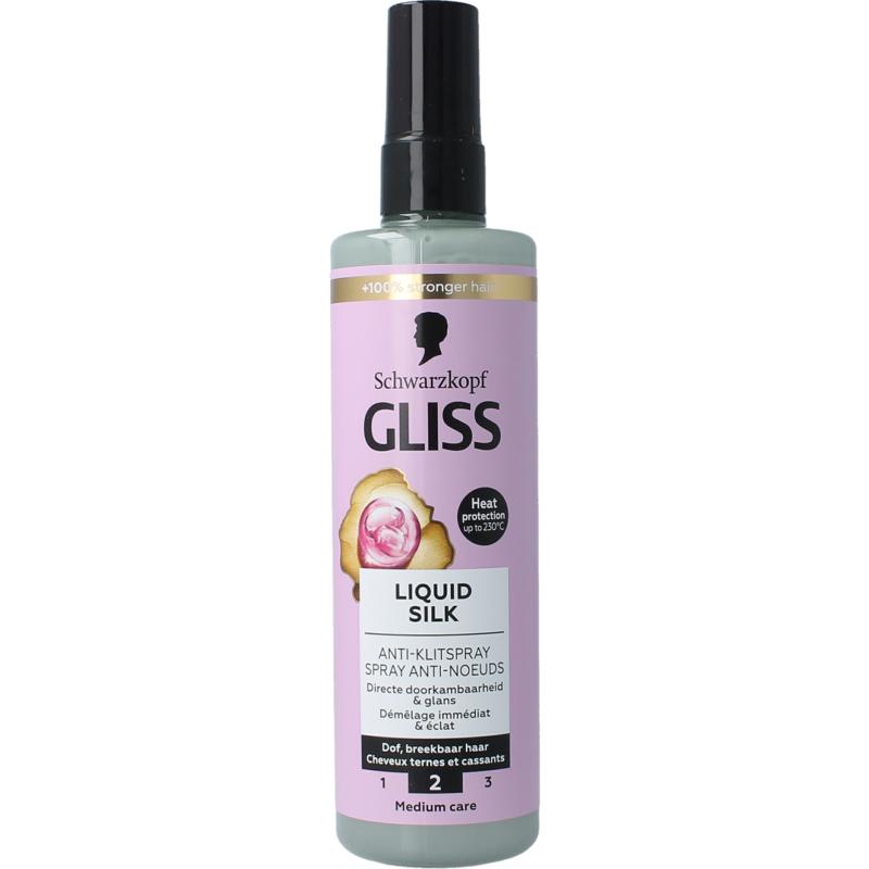 Gliss Kur Anti-Klit Spray Liquid Silk Gloss