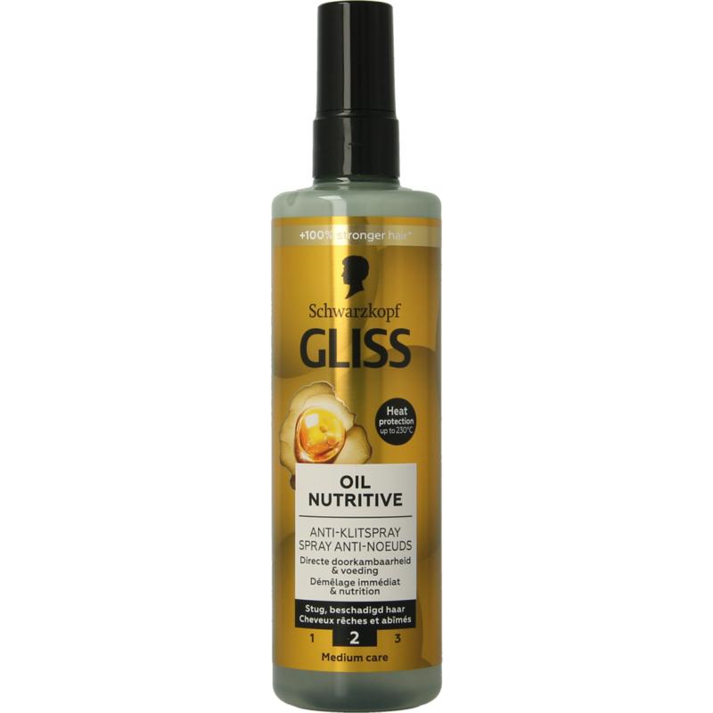 Gliss Kur Anti-Klit Spray Oil Nutritive