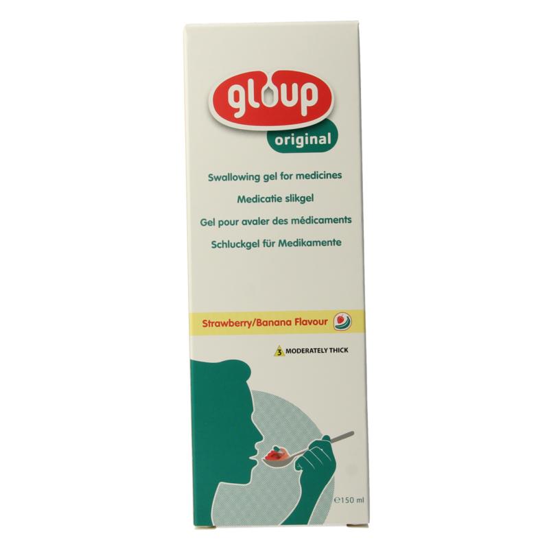 Gloup Original Medicatie Inname Gel Aardbei Banaan