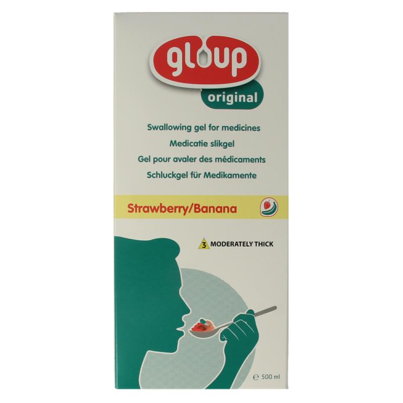Gloup Original Medicatie Inname Gel Aardbei Banaan