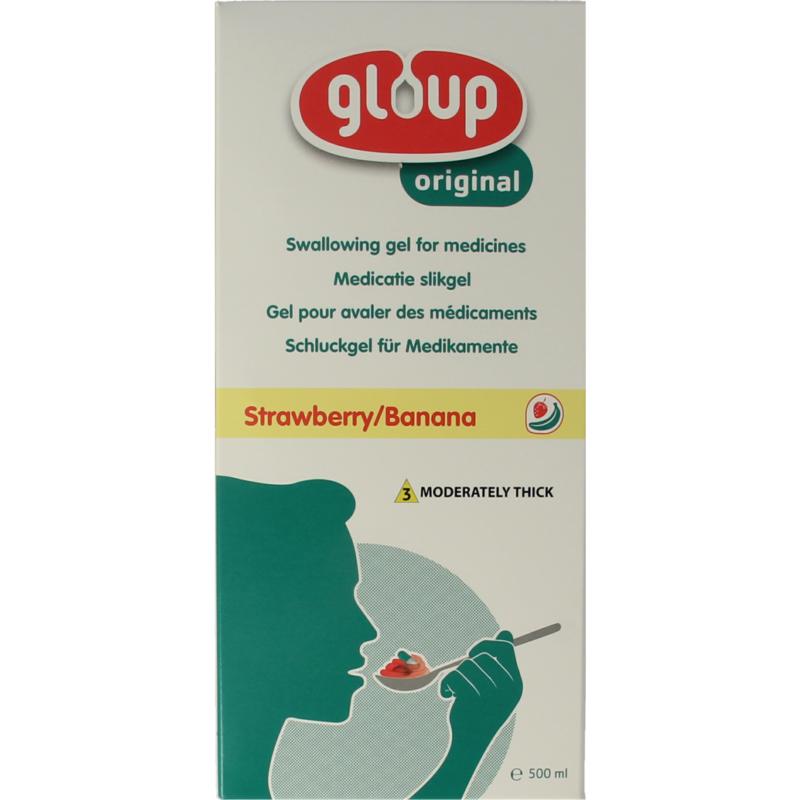 Gloup Original Medicatie Inname Gel Aardbei Banaan