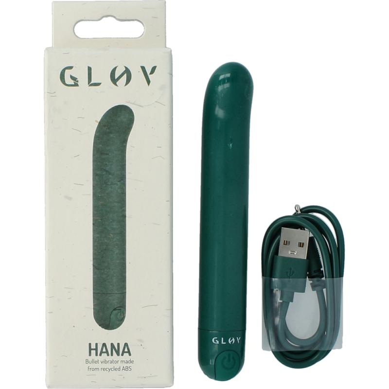 Glov Hana Eco G-Spot Vibrator Groen