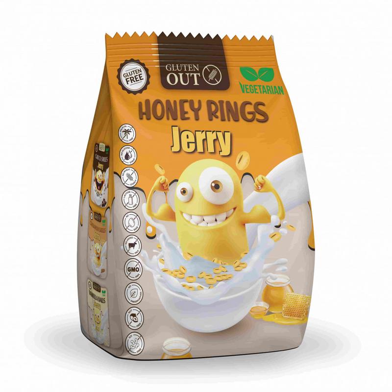 Gluten Out Jerry Honey Rings Glutenvrij