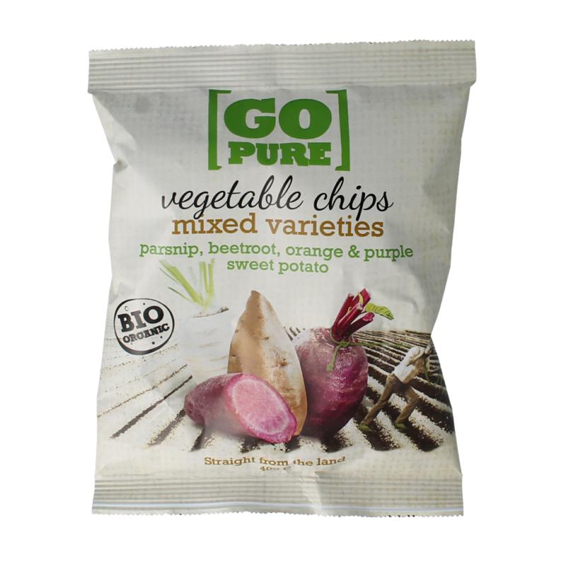 Go Pure Chips Groente Bio