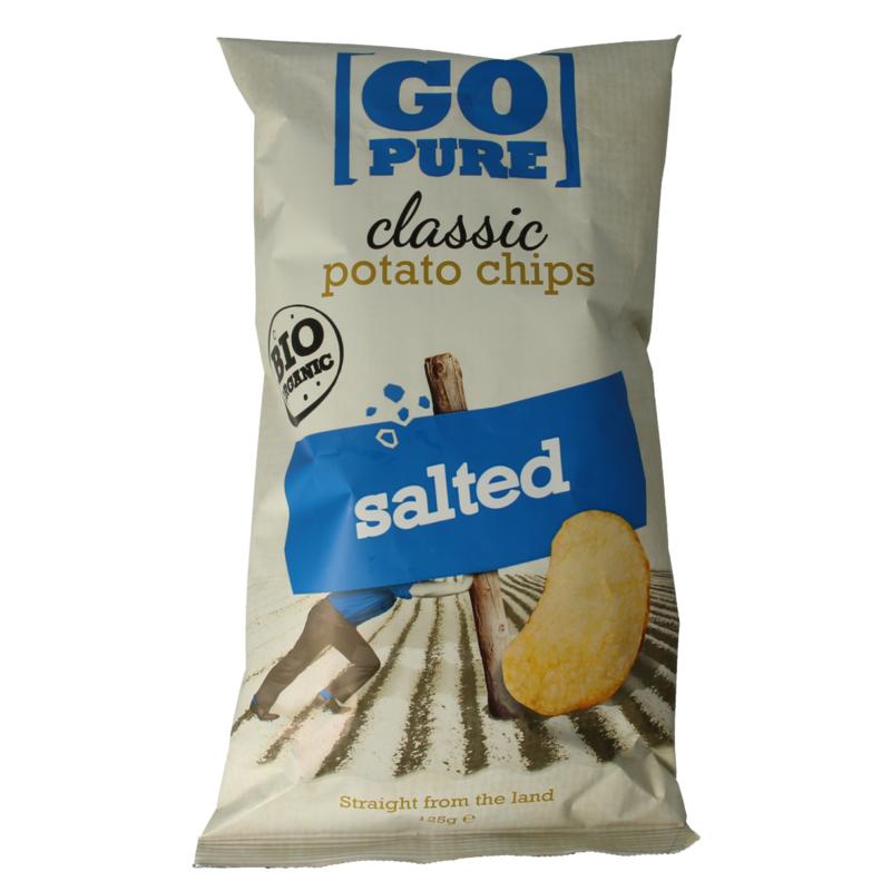Go Pure Chips Naturel Gezouten Bio