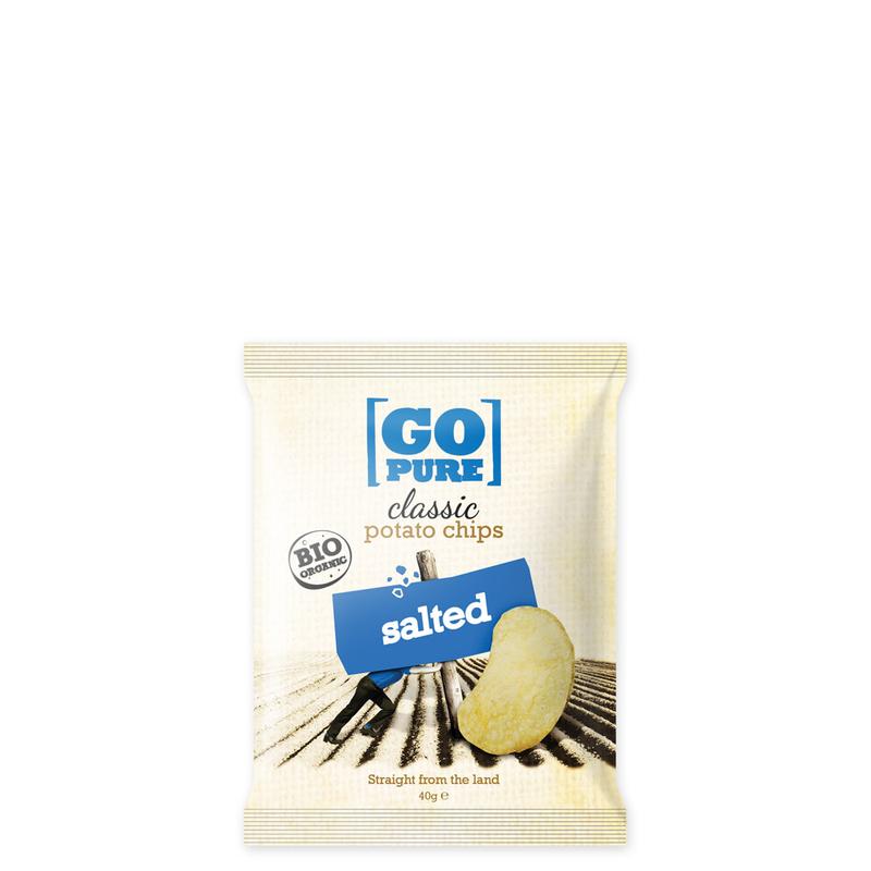 Go Pure Chips Naturel Gezouten Bio