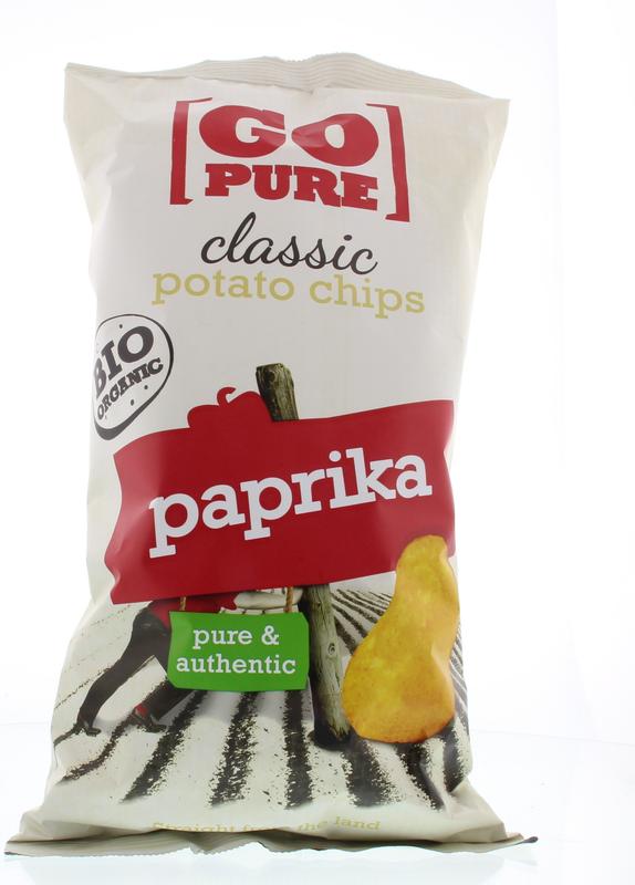 Go Pure Chips Paprika Bio