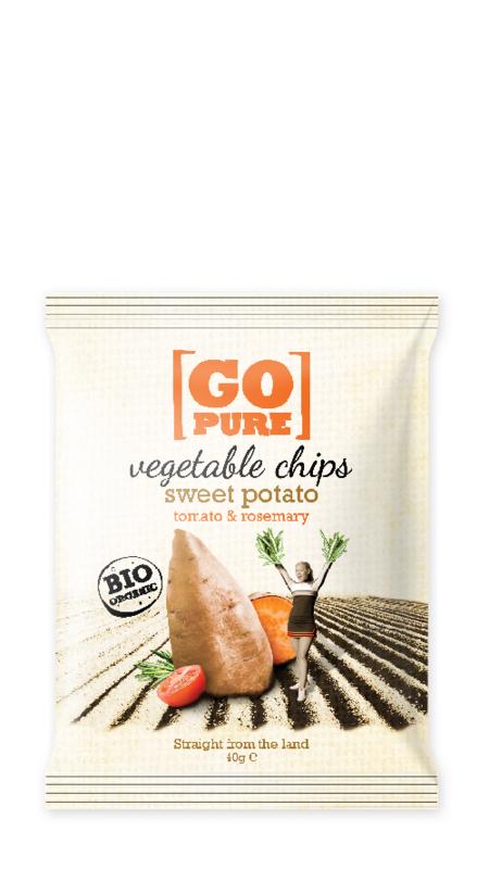 Go Pure Chips Sweet Potato & Rosemary Bio