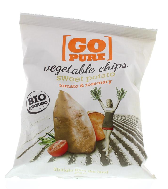 Go Pure Chips Sweet Potato Tomato & Rosemary Bio