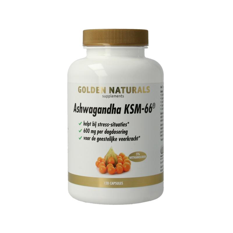Golden Naturals Ashwagandha Ksm-66