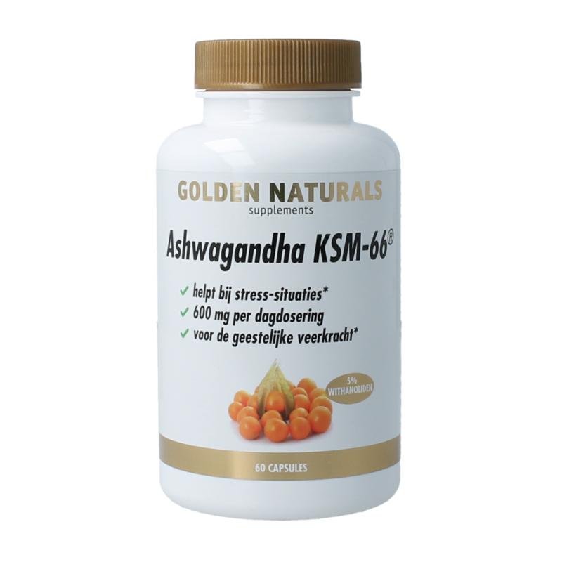 Golden Naturals Ashwagandha Ksm-66