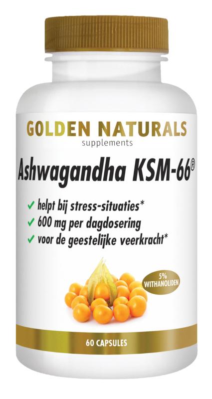 Golden Naturals Ashwagandha Ksm-66