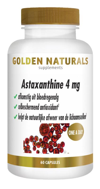 Golden Naturals Astaxanthine 4Mg
