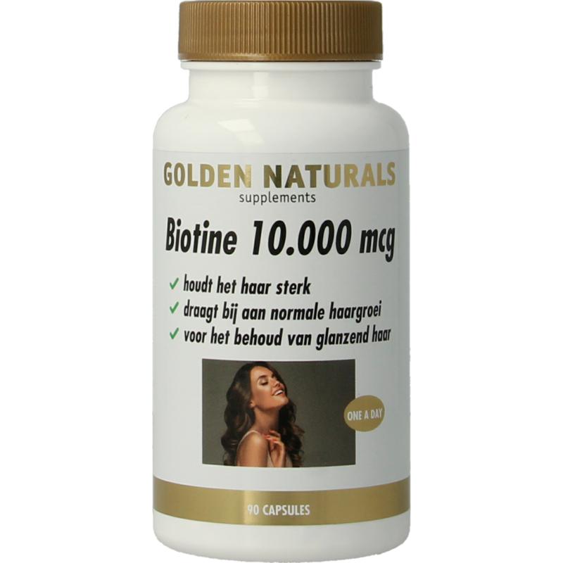 Golden Naturals Biotine 10.000Mcg