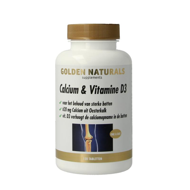 Golden Naturals Calcium & Vitamine D3