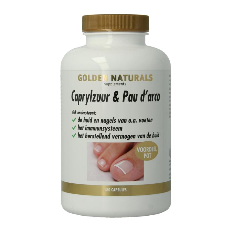Golden Naturals Caprylzuur & Pau D'arco