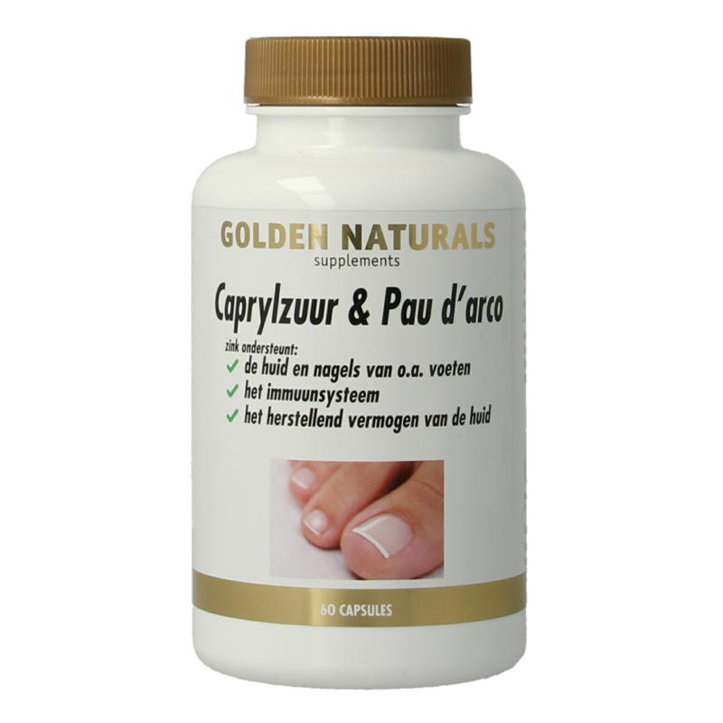 Golden Naturals Caprylzuur & Pau D'arco
