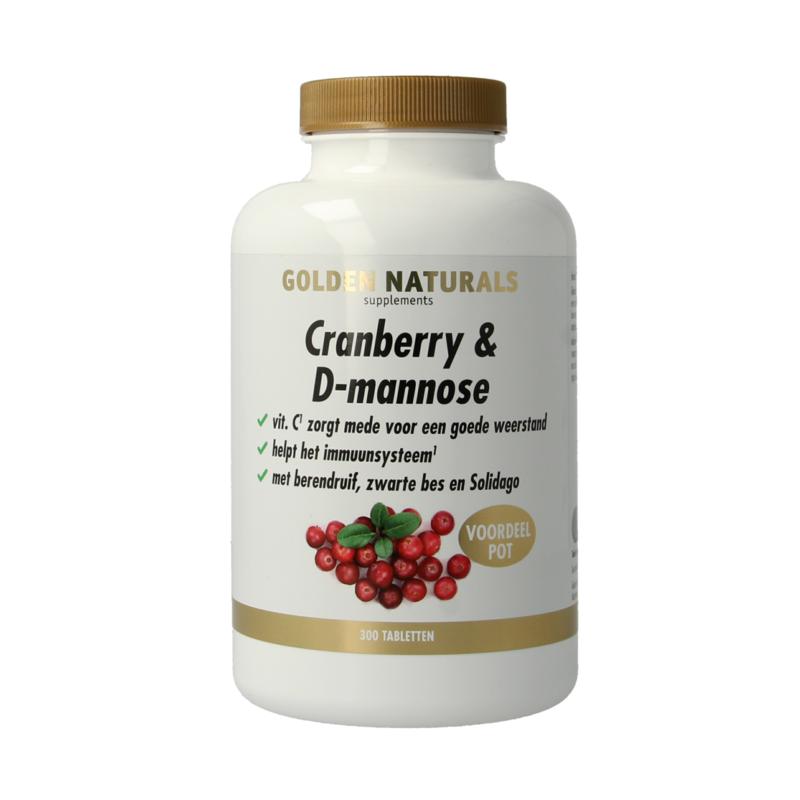 Golden Naturals Cranberry & D-Mannose