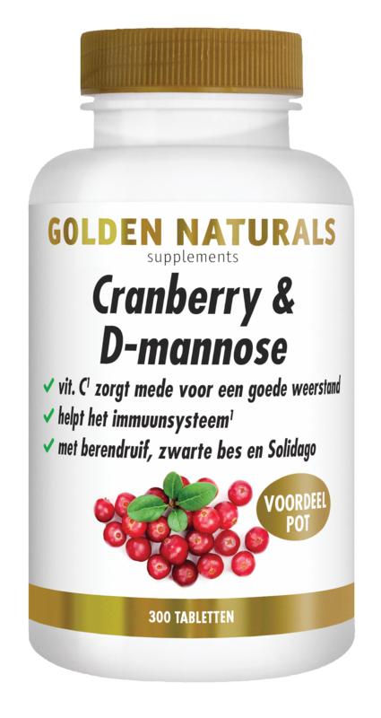 Golden Naturals Cranberry & D-Mannose