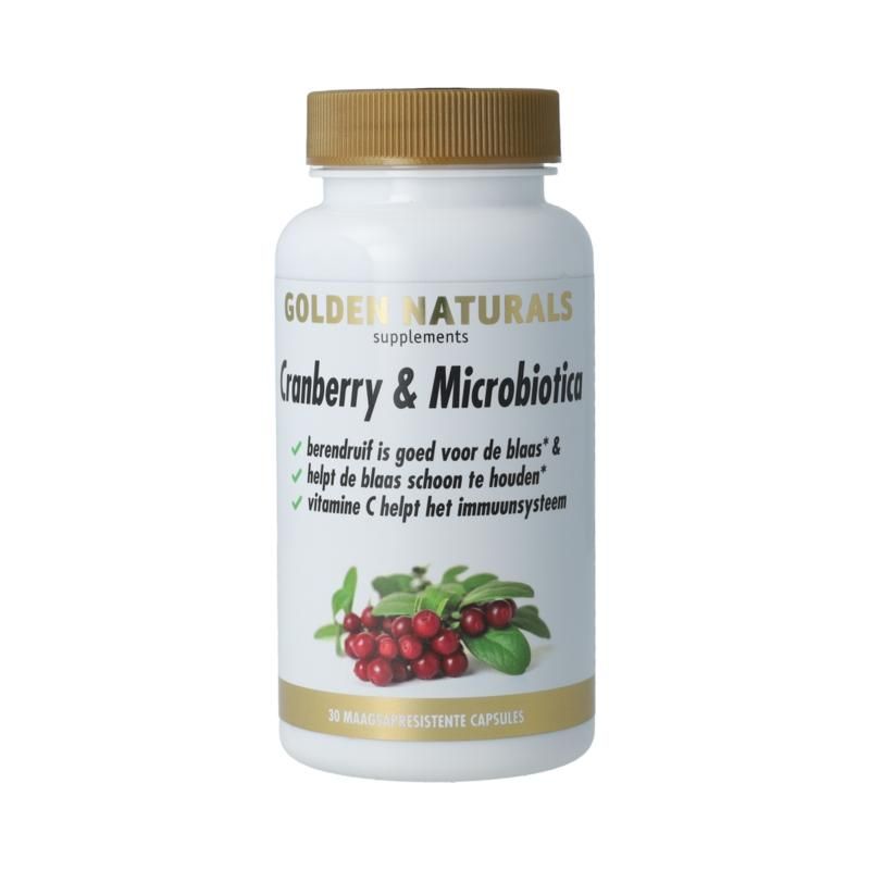 Golden Naturals Cranberry & Microbiotica