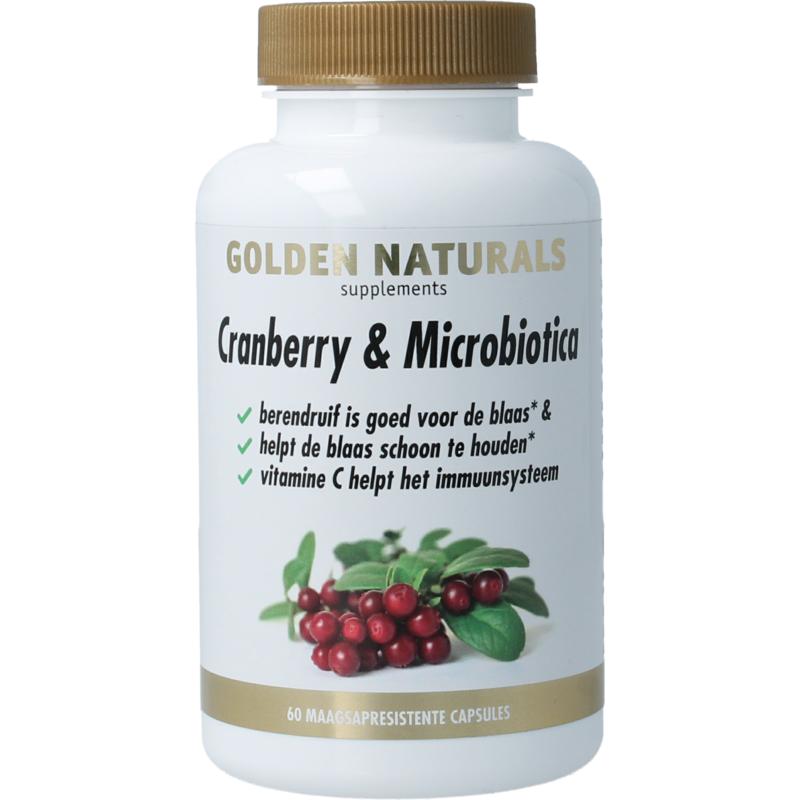 Golden Naturals Cranberry & Microbiotica