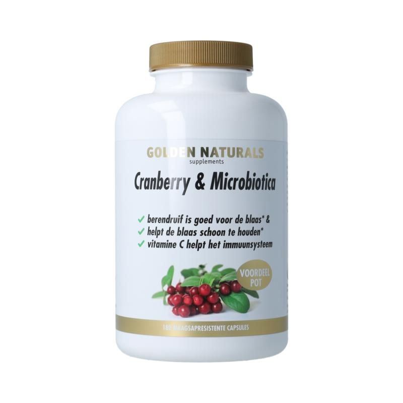 Golden Naturals Cranberry & Probiotica