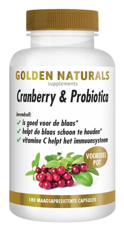 Golden Naturals Cranberry & Probiotica