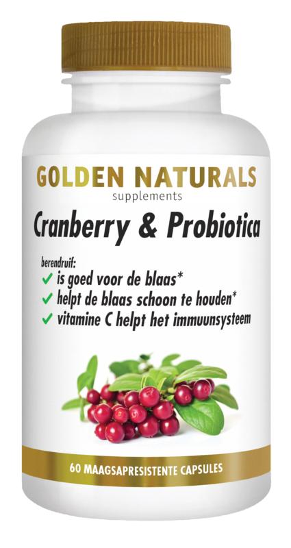 Golden Naturals Cranberry & Probiotica