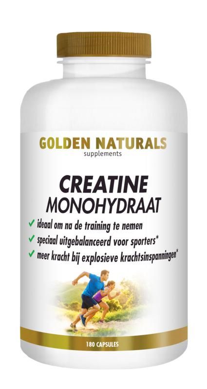 Golden Naturals Creatine Monohydraat